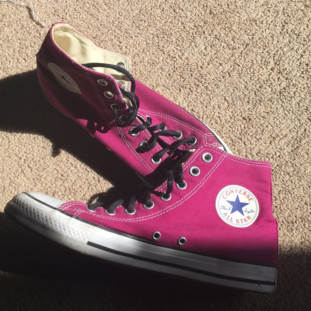 Converse All-Star Hi “Pink Sapphire” Shoes